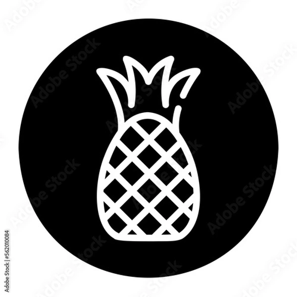 Obraz pineapple icon