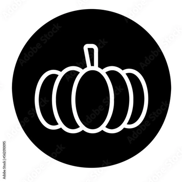 Fototapeta pumpkin icon
