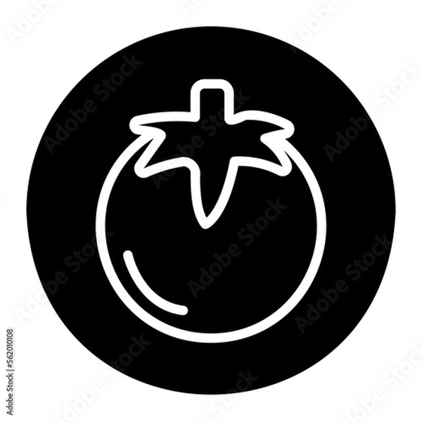 Fototapeta tomato icon