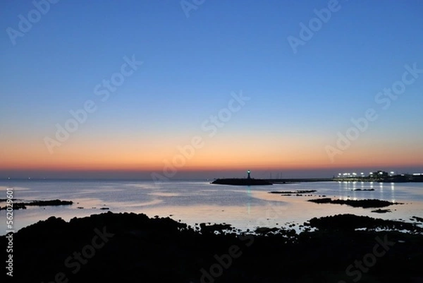 Obraz sunset over the sea