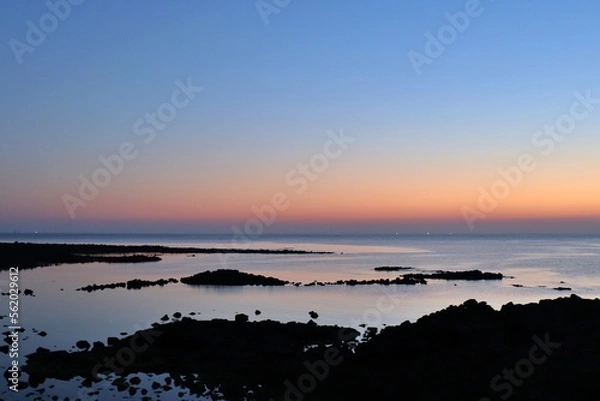 Obraz sunset over the sea