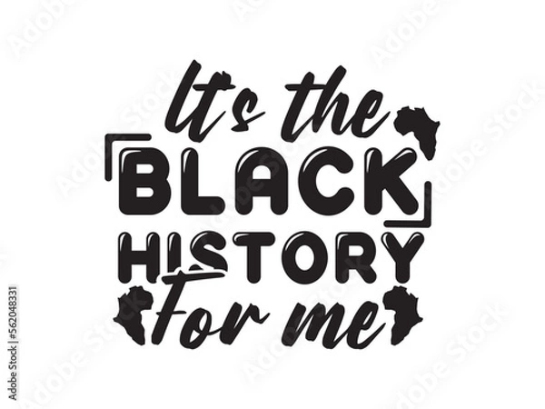 Fototapeta Black History month design