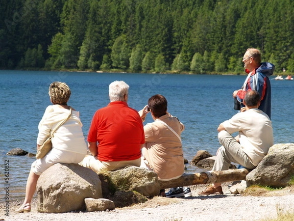 Obraz people on vacantion