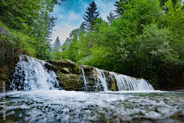 Obraz kleiner wasserfall
