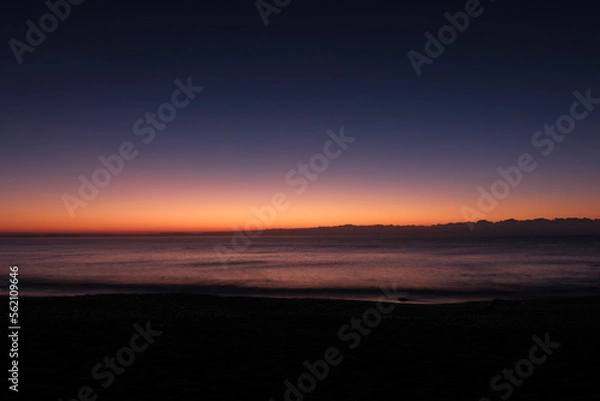 Obraz 日本風景江ノ島夕焼け