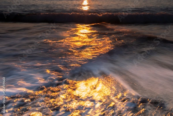 Obraz 日本風景江ノ島夕焼け