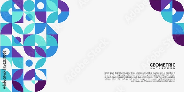 Fototapeta geometric background design 