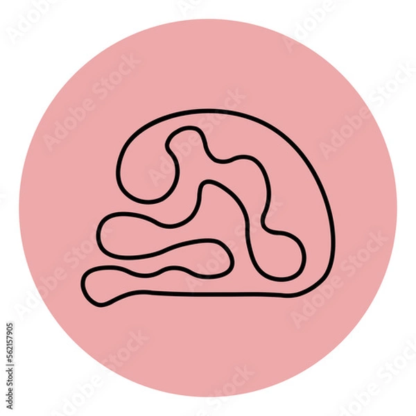 Fototapeta circuit icon