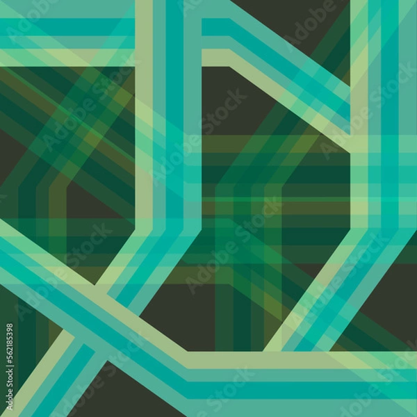 Obraz abstract geometric background