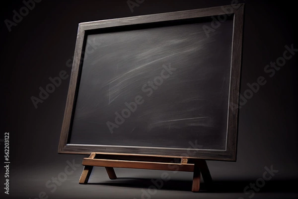 Fototapeta Kreidetafel, Generative KI