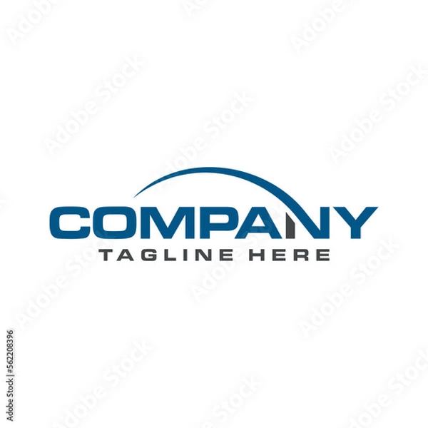 Fototapeta business Generic line Logo Company