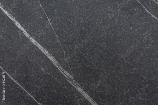 Fototapeta Black marble patterned texture background