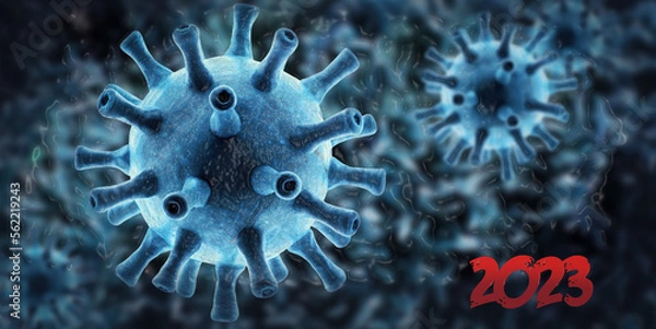 Obraz virus , pandemia 