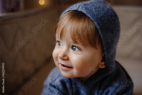 Fototapeta portrait of a little child
