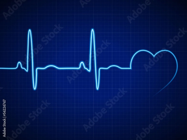Obraz heart rhythm ekg