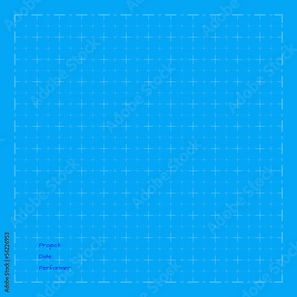 Obraz blueprint