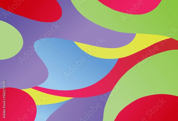Fototapeta full color background vector illustration