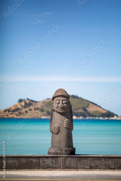 Fototapeta 한국의 제주 바다입니다.