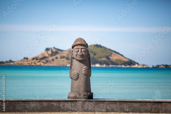 Fototapeta 한국의 제주 바다입니다.