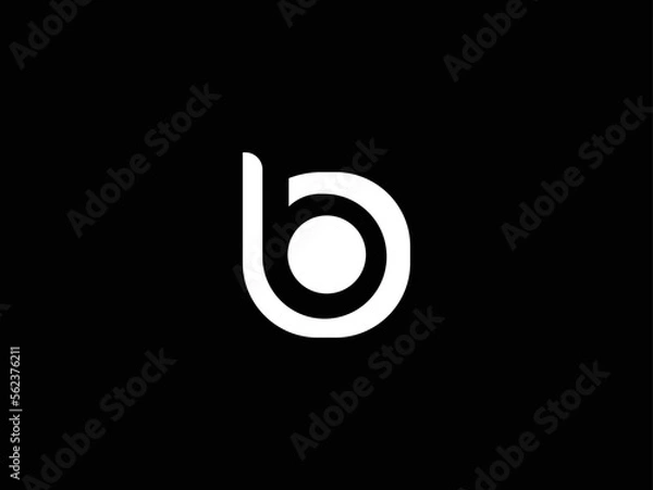 Obraz initial letter BB logo vector concept