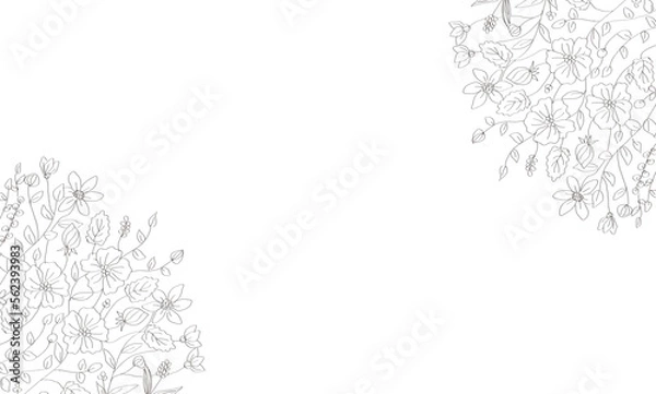 Obraz ボタニカルフレーム