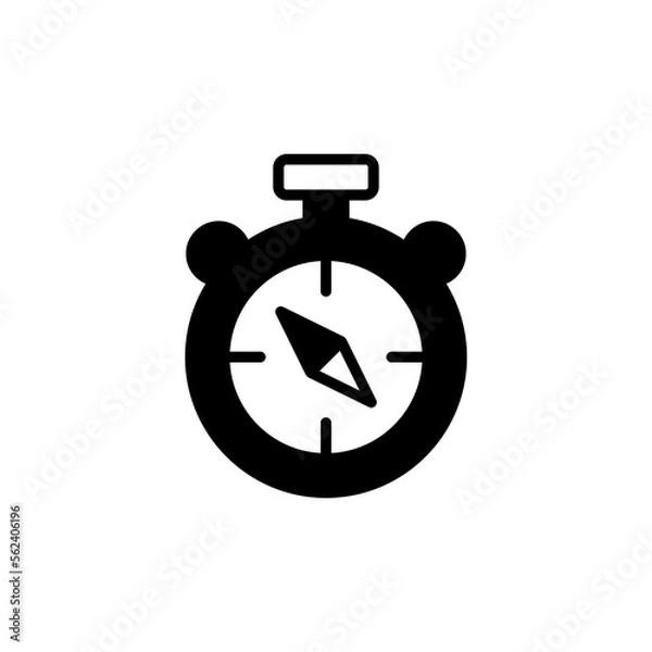 Obraz Compass icon in vector. Logotype