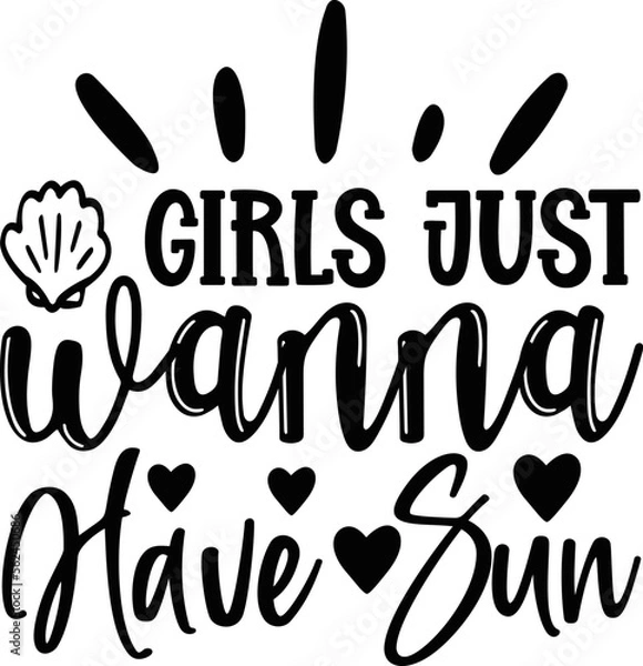 Obraz Beach Svg Design