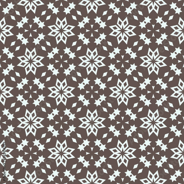 Fototapeta Geometric pattern. Seamless vector background. Ethnic graphic design