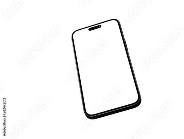 Fototapeta Mock up of smartphone - 3d rendering