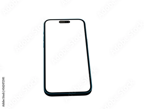 Fototapeta Mock up of smartphone - 3d rendering