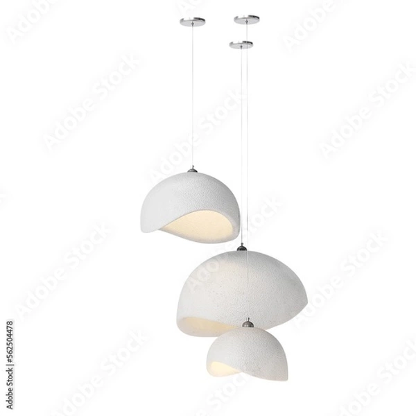 Obraz Concrete pendant lamps B style