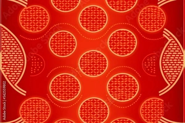 Fototapeta ﻿Background pattern - Generative AI