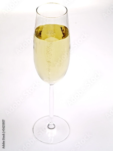 Fototapeta glas champagner