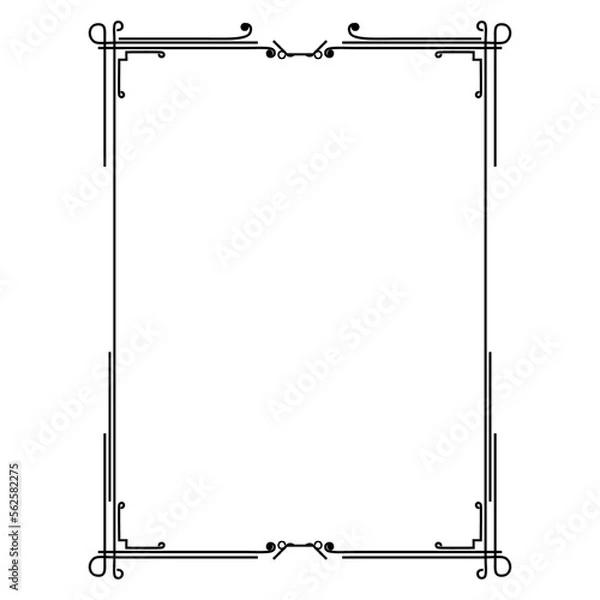 Fototapeta frame vector, icon, symbol, logo, clipart, isolated. vector illustration. vector illustration isolated on white background.