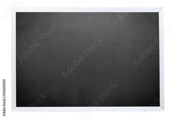Obraz blank blackboard isolated on white