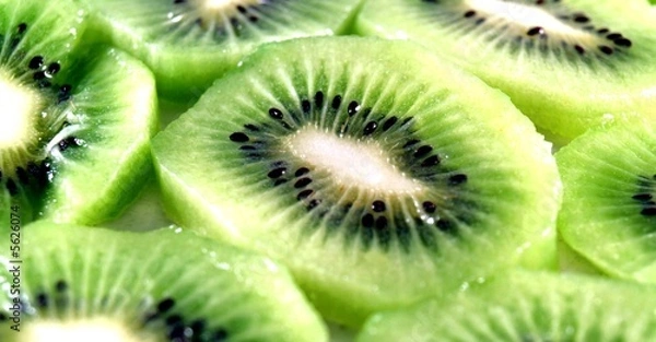 Fototapeta kiwi slices