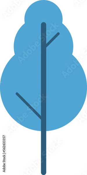 Fototapeta tree icon illustration