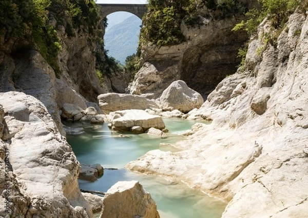 Fototapeta Clue d'Aiglun