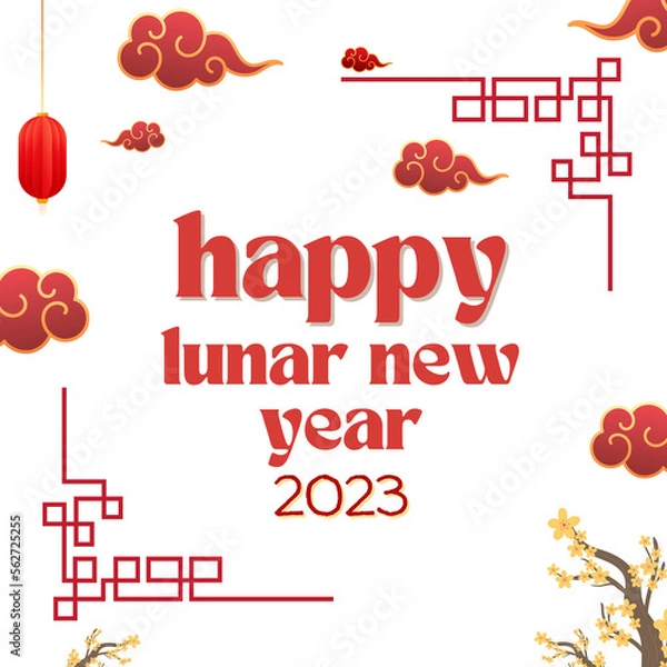 Obraz Happy Lunar New Year 