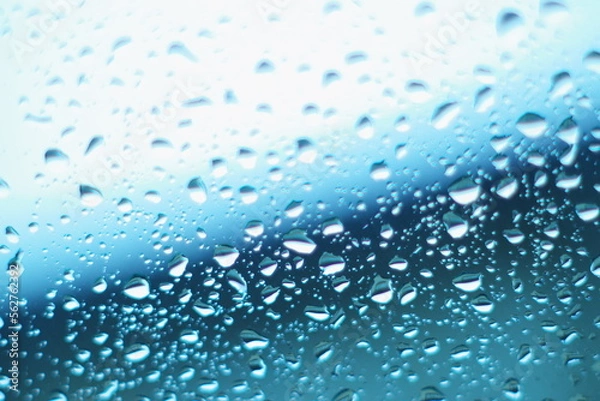 Fototapeta 雨のアート