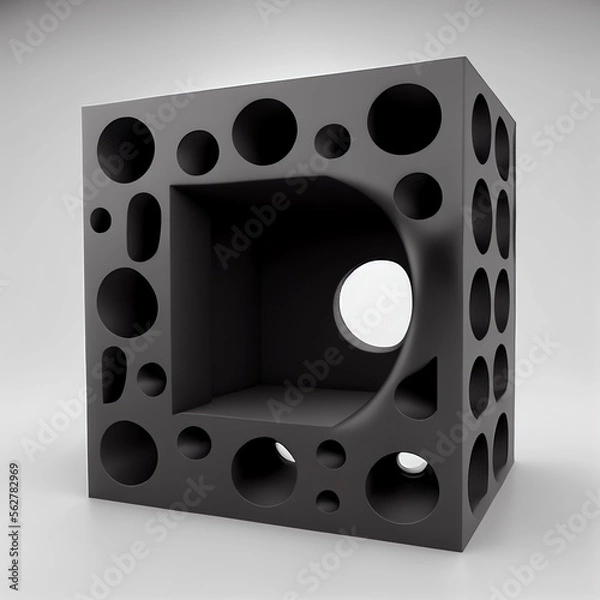 Obraz Cube Created with Generative AI