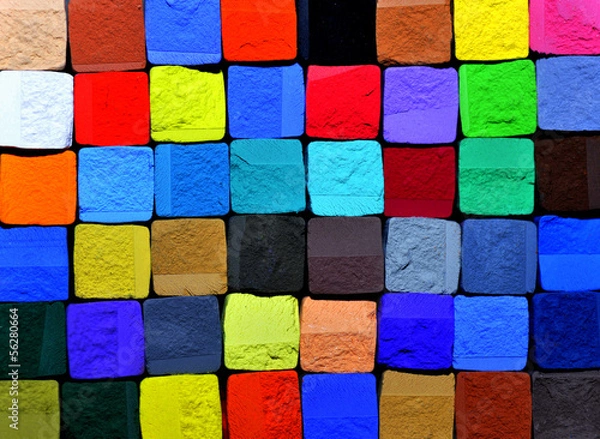 Obraz pastel chalk background