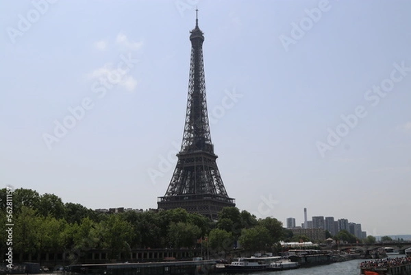 Obraz eiffel tower city