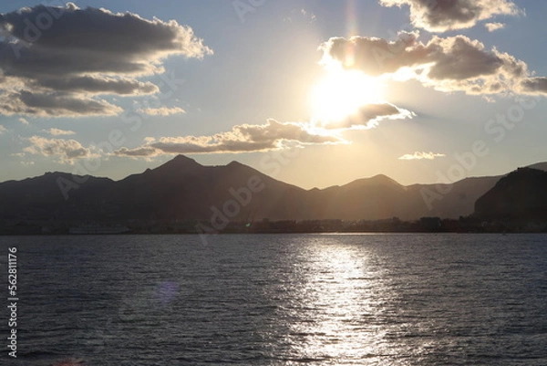 Obraz sunset over the sea