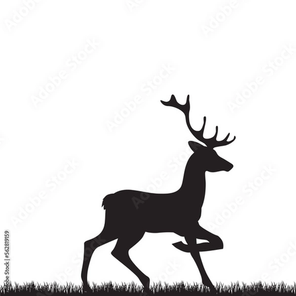 Obraz deer, logo icon