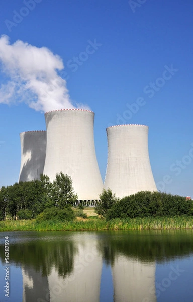 Fototapeta Nuclear Power Plant
