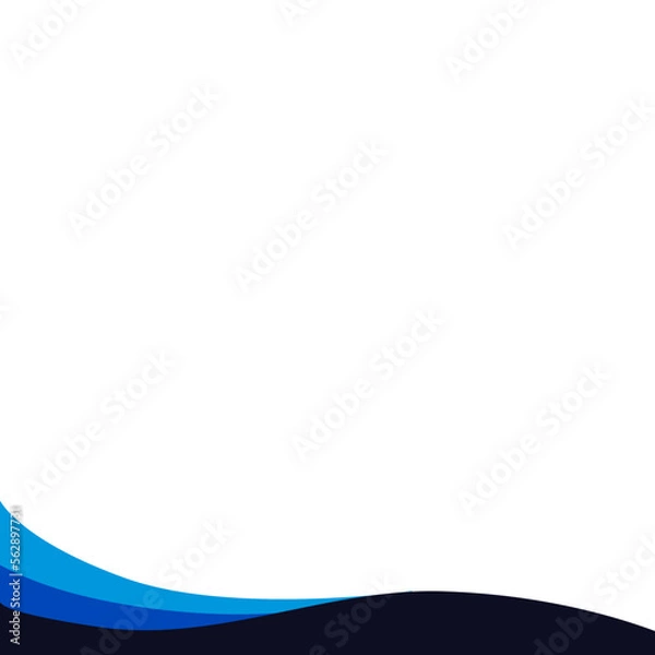 Obraz Footer Business Shape