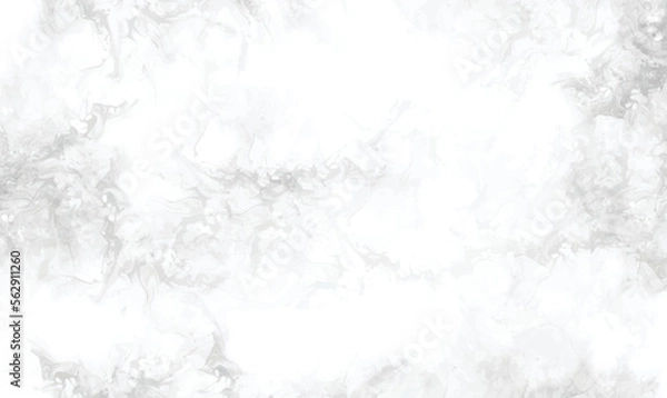 Fototapeta Watercolor White and gray background with texture. Abstract grey white background. Watercolor textures on white paper background.