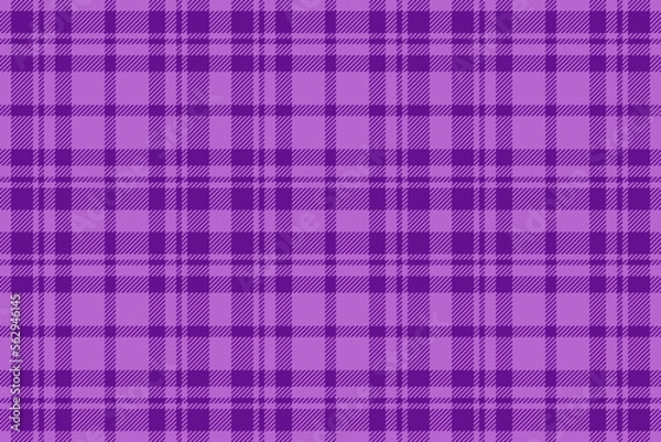 Obraz Textile pattern seamless. Check background plaid. Tartan texture vector fabric.