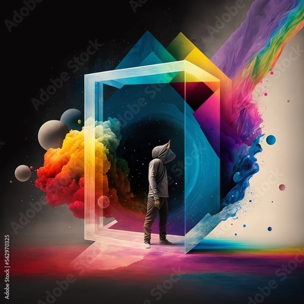 Obraz Minds eye Created with Generative AI

